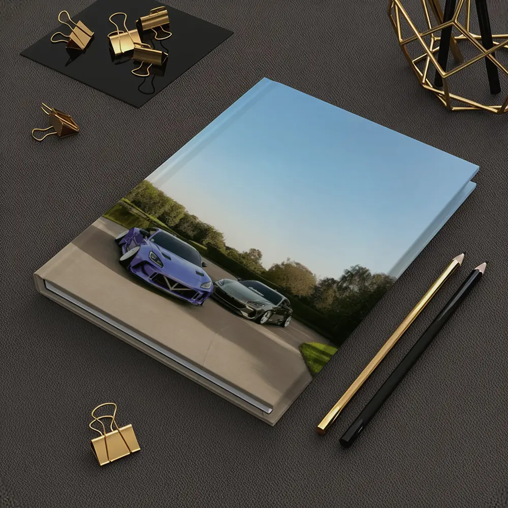 Subaru BRZ Purple Wide Body Stance Outdoors – Notebooks