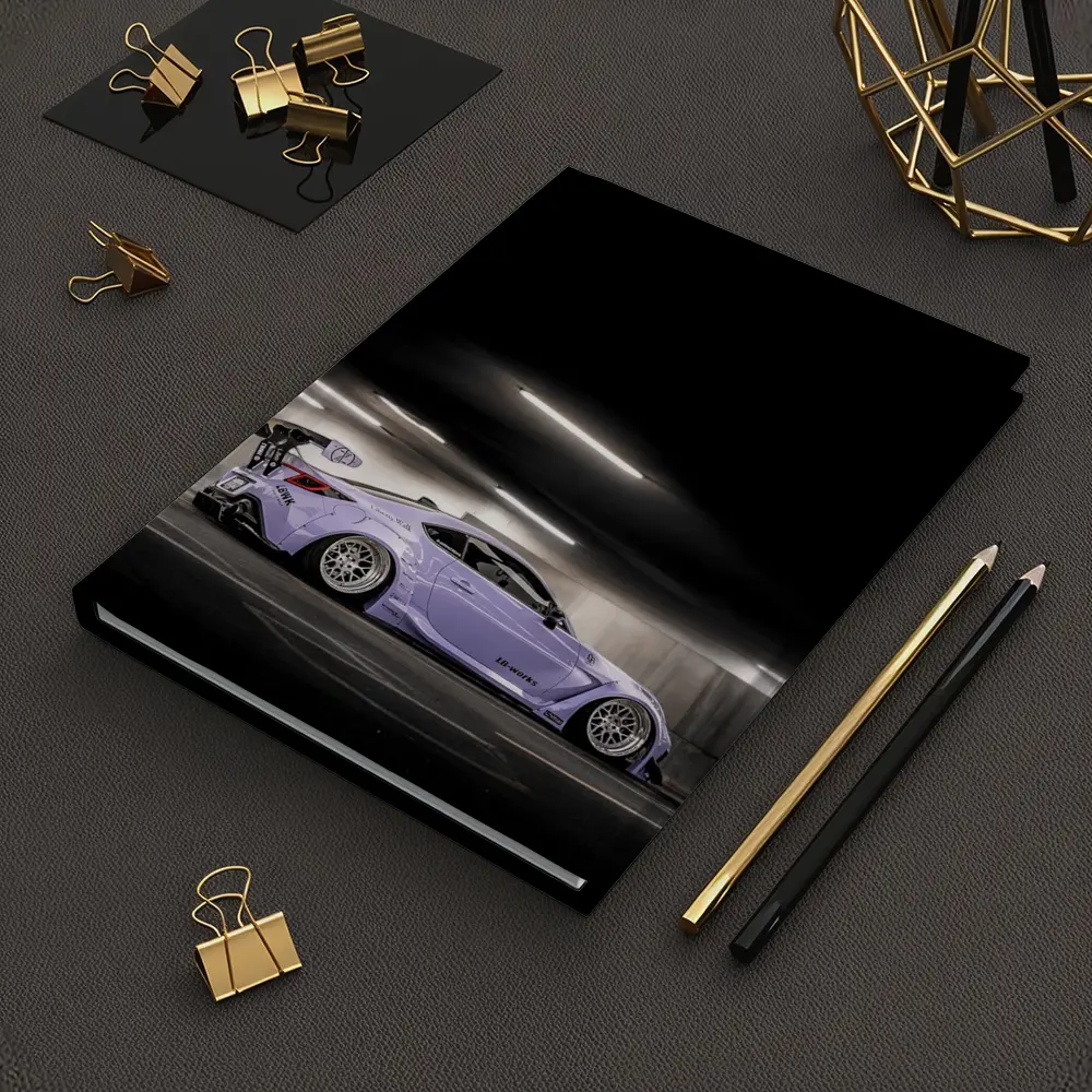 Subaru BRZ Purple Wide Body Underground Parking – Notebooks
