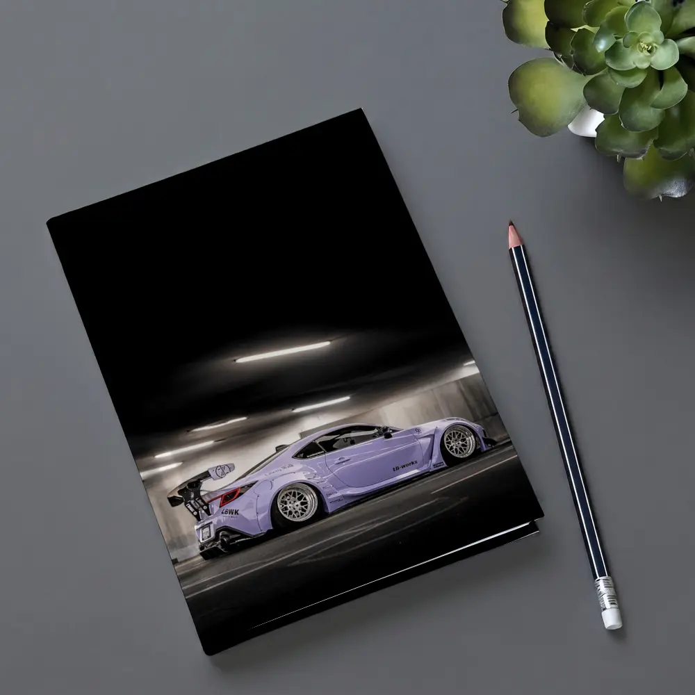 Subaru BRZ Purple Wide Body Underground Parking – Notebooks