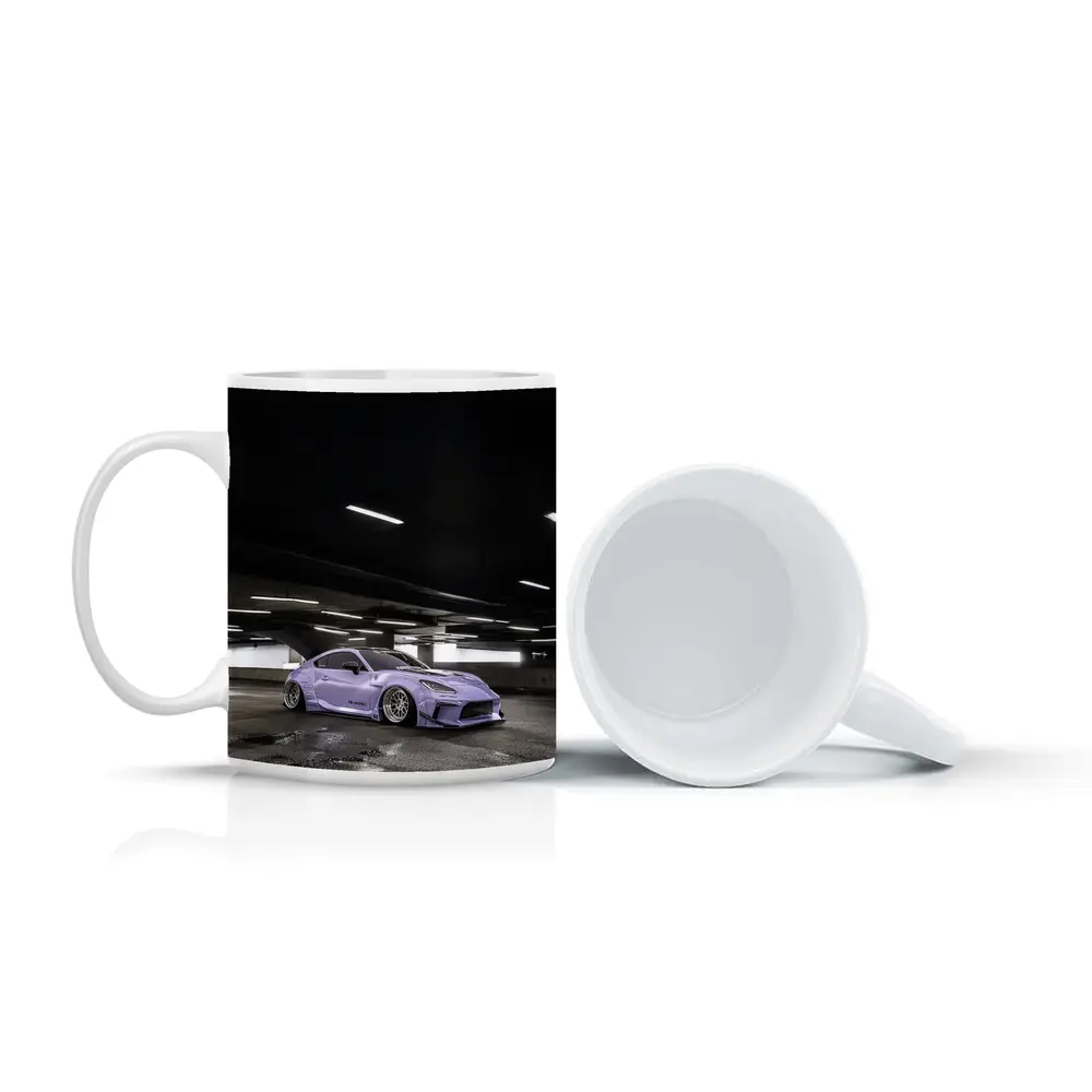 Subaru BRZ Purple Widebody Underground Parking – Mugs