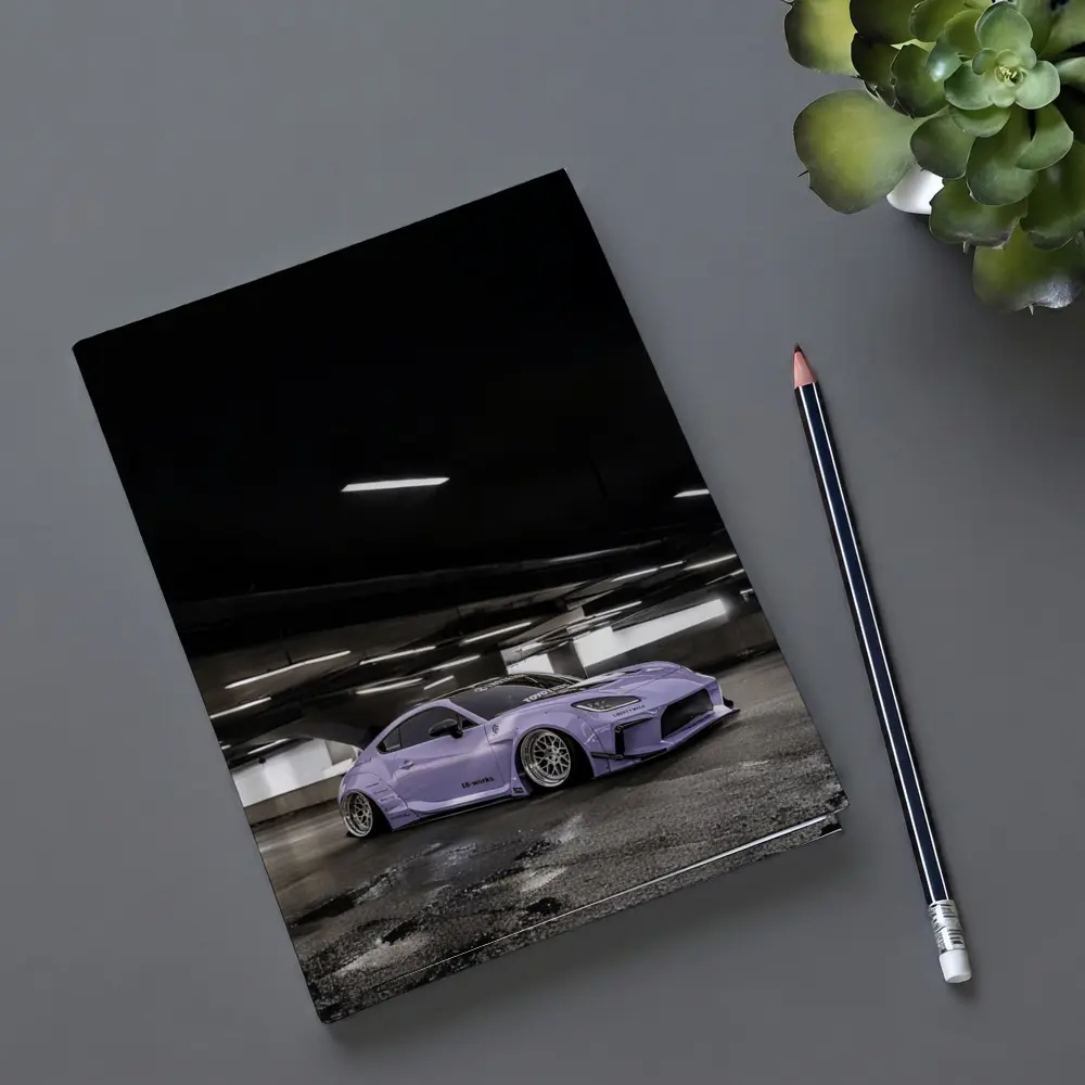 Subaru BRZ Purple Widebody Underground Parking – Notebooks
