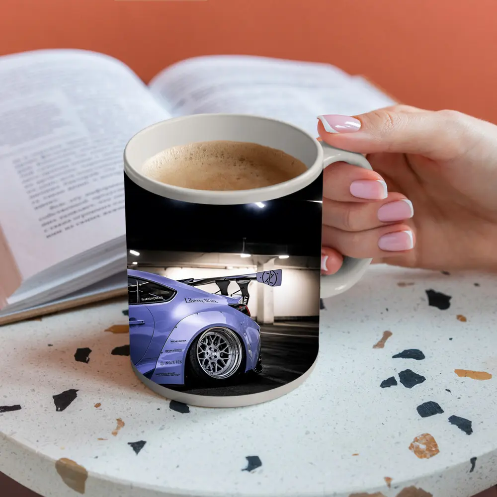 Subaru BRZ Liberty Walk Wide Body Purple – Mugs