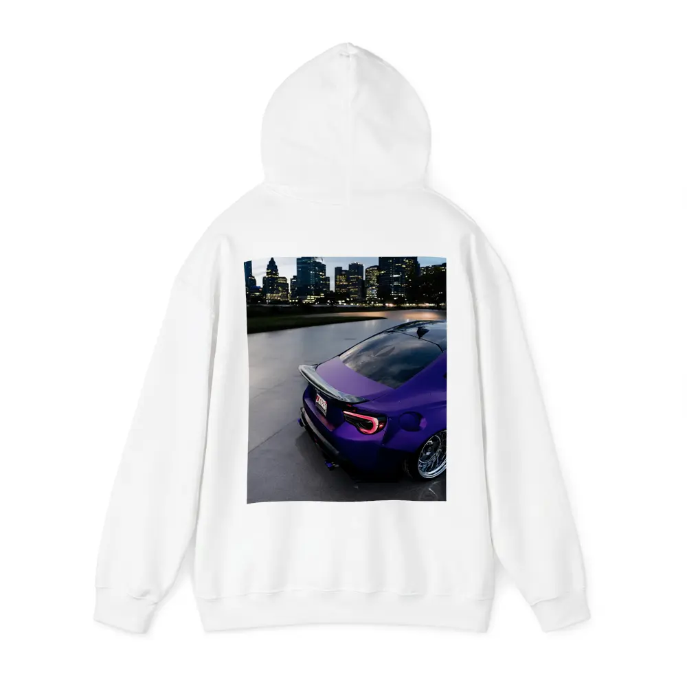 Subaru BRZ Purple Stance City Night – Hoodies