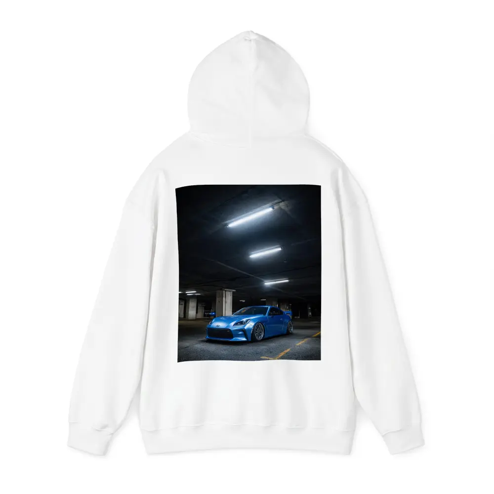 Subaru BRZ Blue Stance Underground Parking Garage – Hoodies