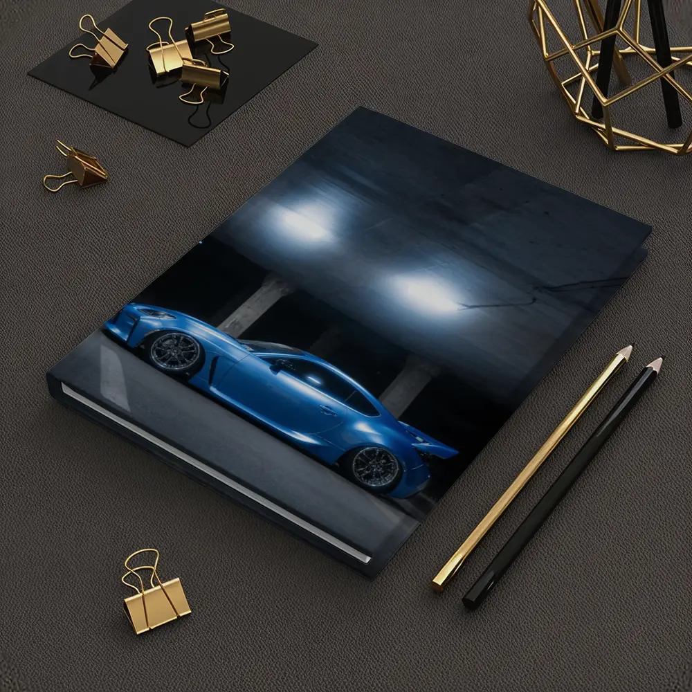 Subaru BRZ Blue Underground Parking Garage – Notebooks