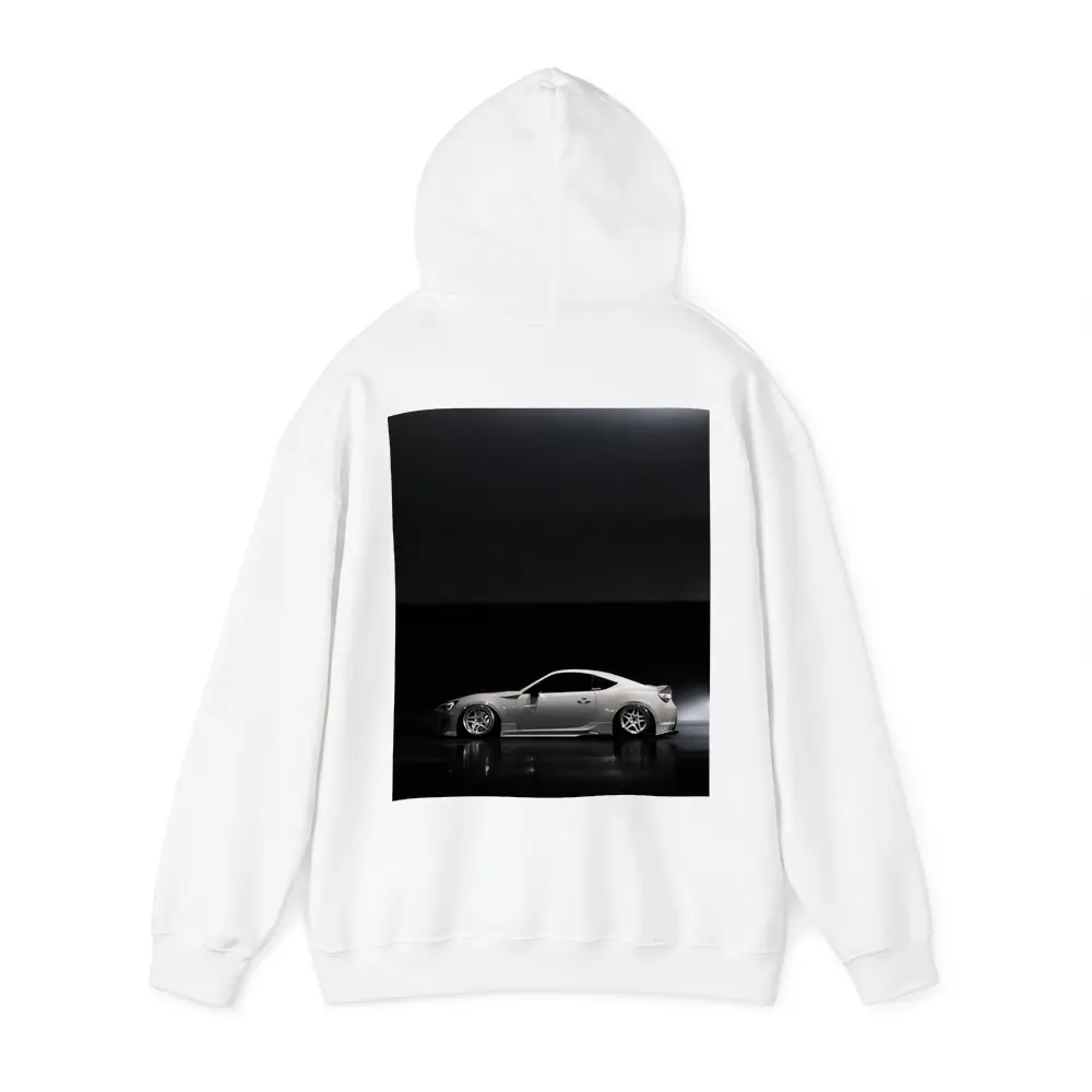 Subaru BRZ White Slammed Dark Studio – Hoodies