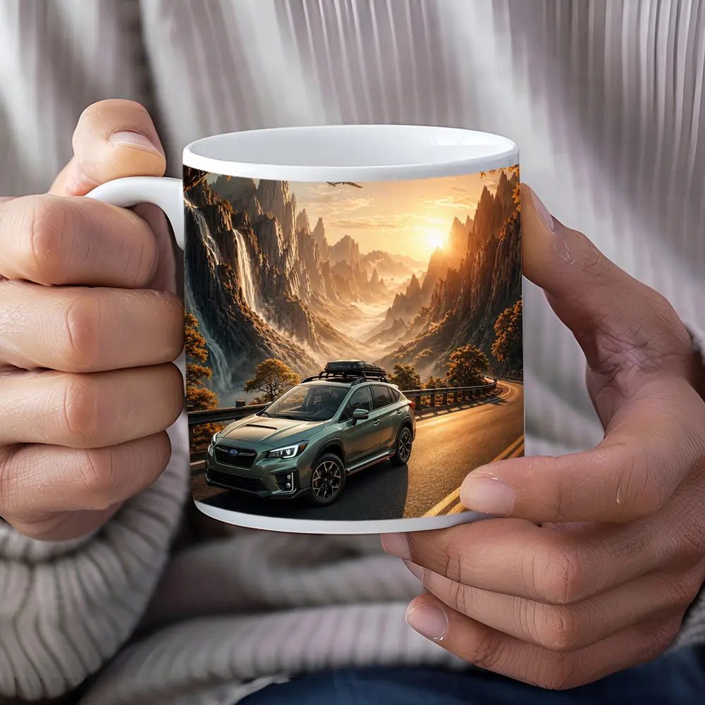 Subaru Crosstrek XV Mountain Road Sunset Drive – Mugs
