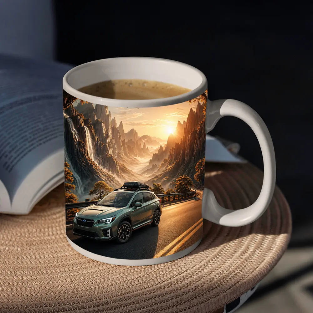 Subaru Crosstrek XV Mountain Road Sunset Drive – Mugs