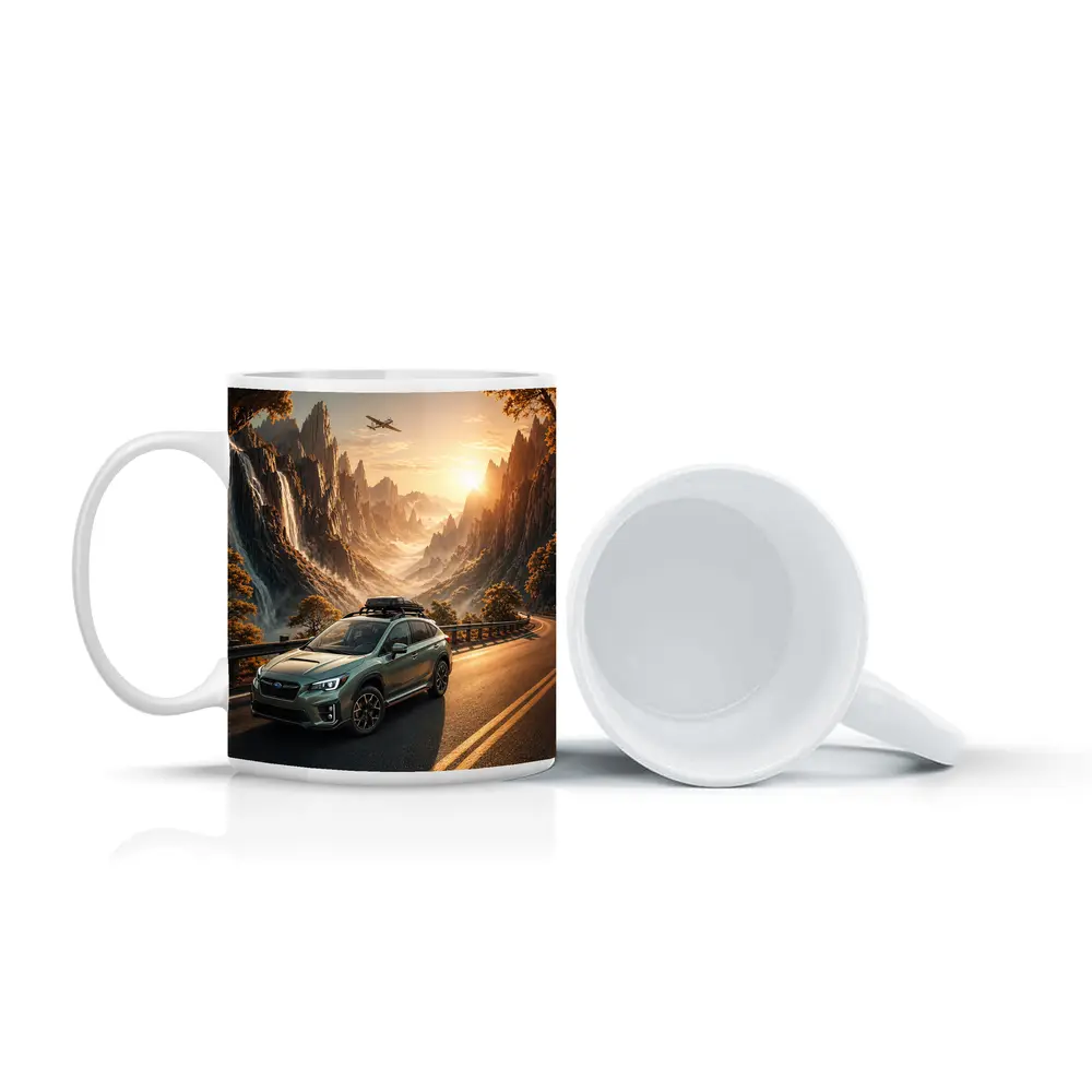 Subaru Crosstrek XV Mountain Road Sunset Drive – Mugs