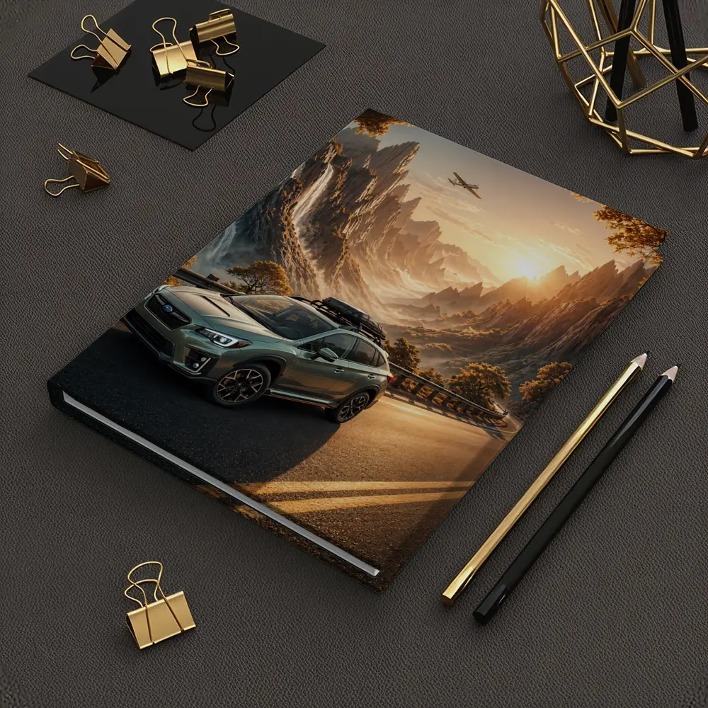Subaru Crosstrek XV Mountain Road Sunset Drive – Notebooks