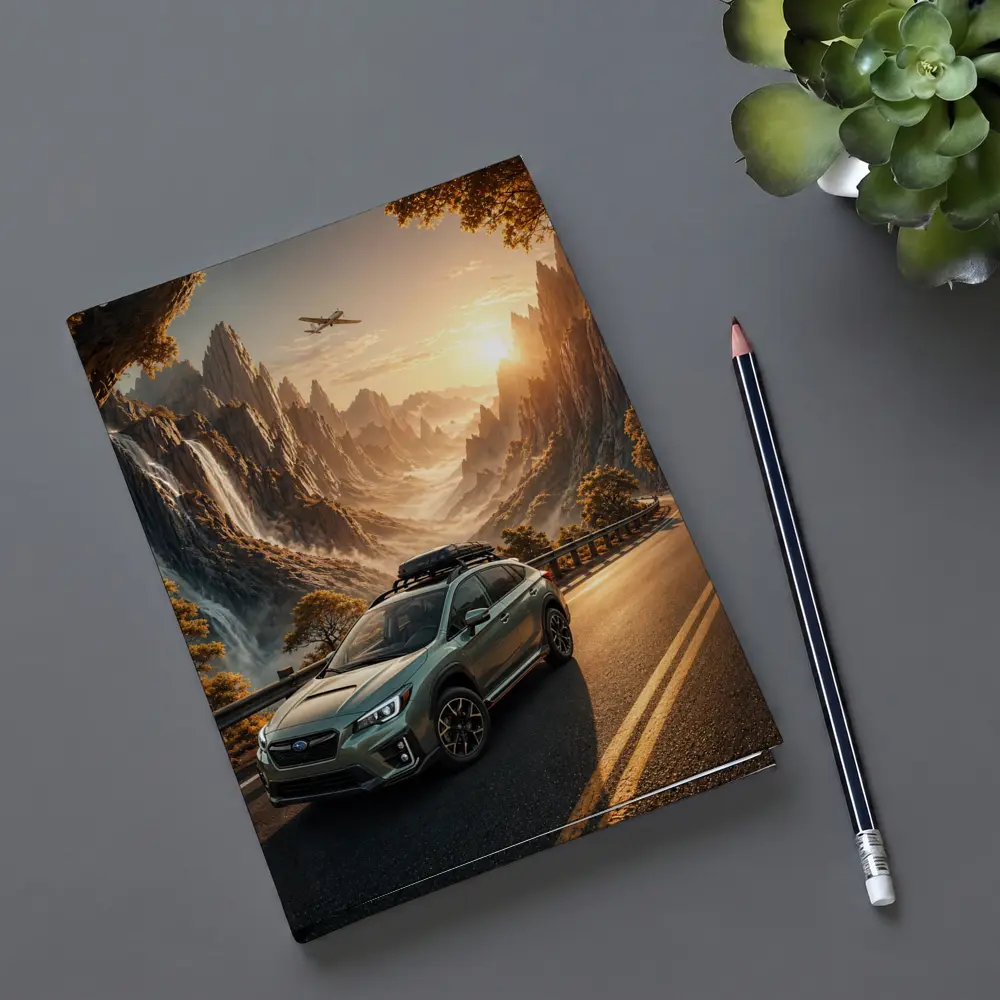 Subaru Crosstrek XV Mountain Road Sunset Drive – Notebooks