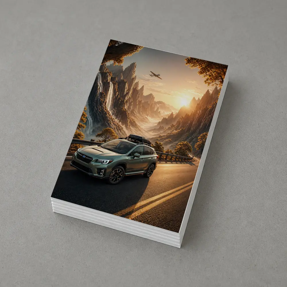 Subaru Crosstrek XV Mountain Road Sunset Drive – Postcards