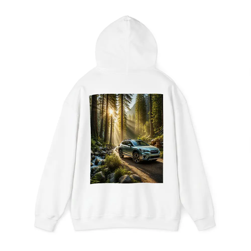 Subaru Crosstrek on Forest Mountain Trail – Hoodies