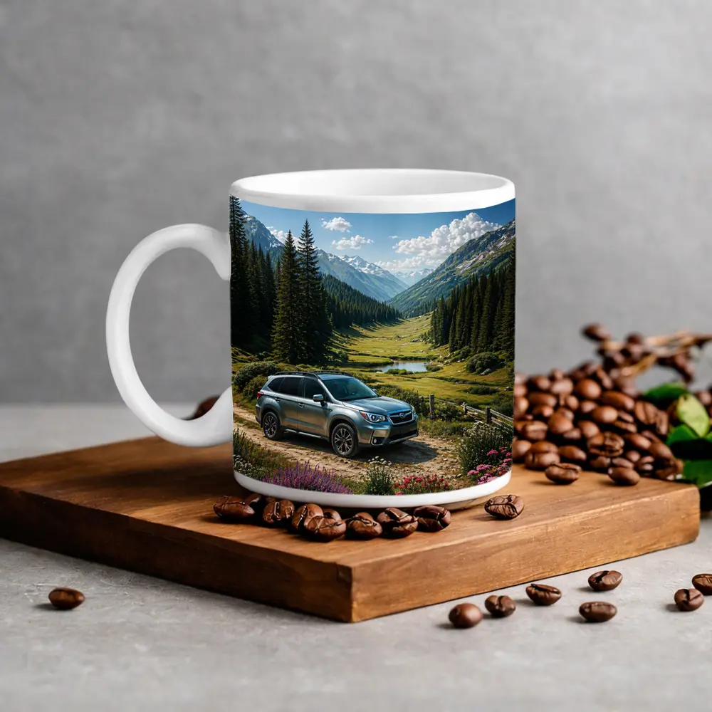 Subaru Forester SUV Mountain Valley Trail – Mugs