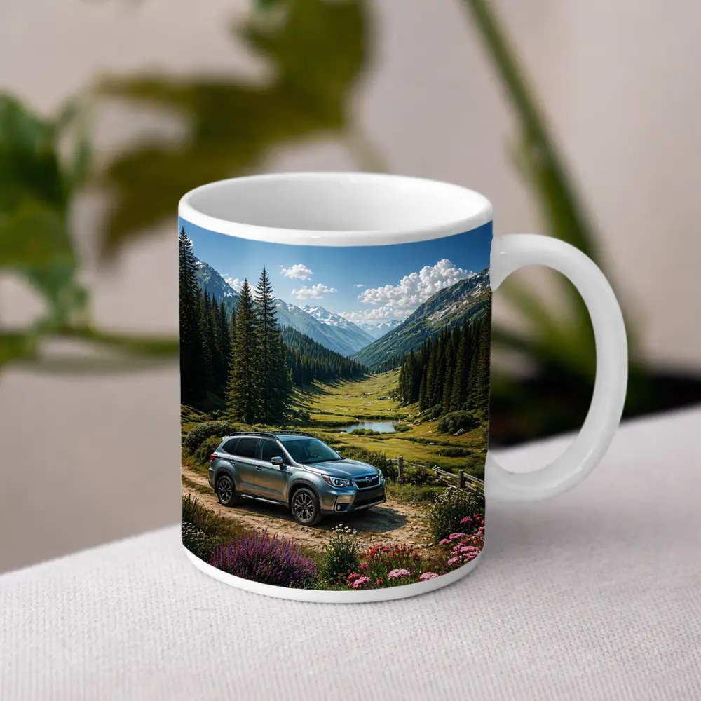 Subaru Forester SUV Mountain Valley Trail – Mugs