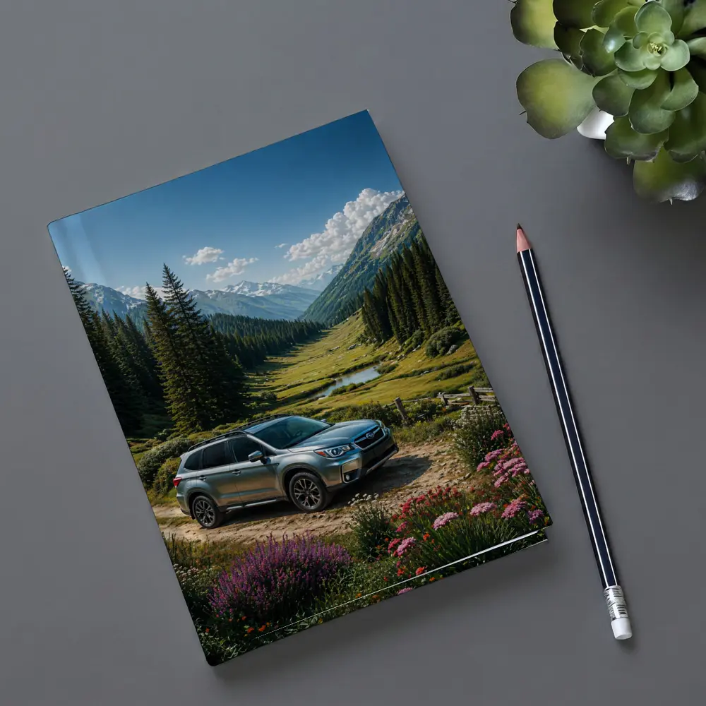 Subaru Forester SUV Mountain Valley Trail – Notebooks