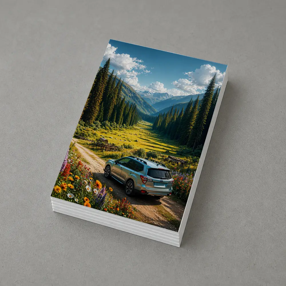 Subaru Forester Mountain Valley Dirt Road – Postcards