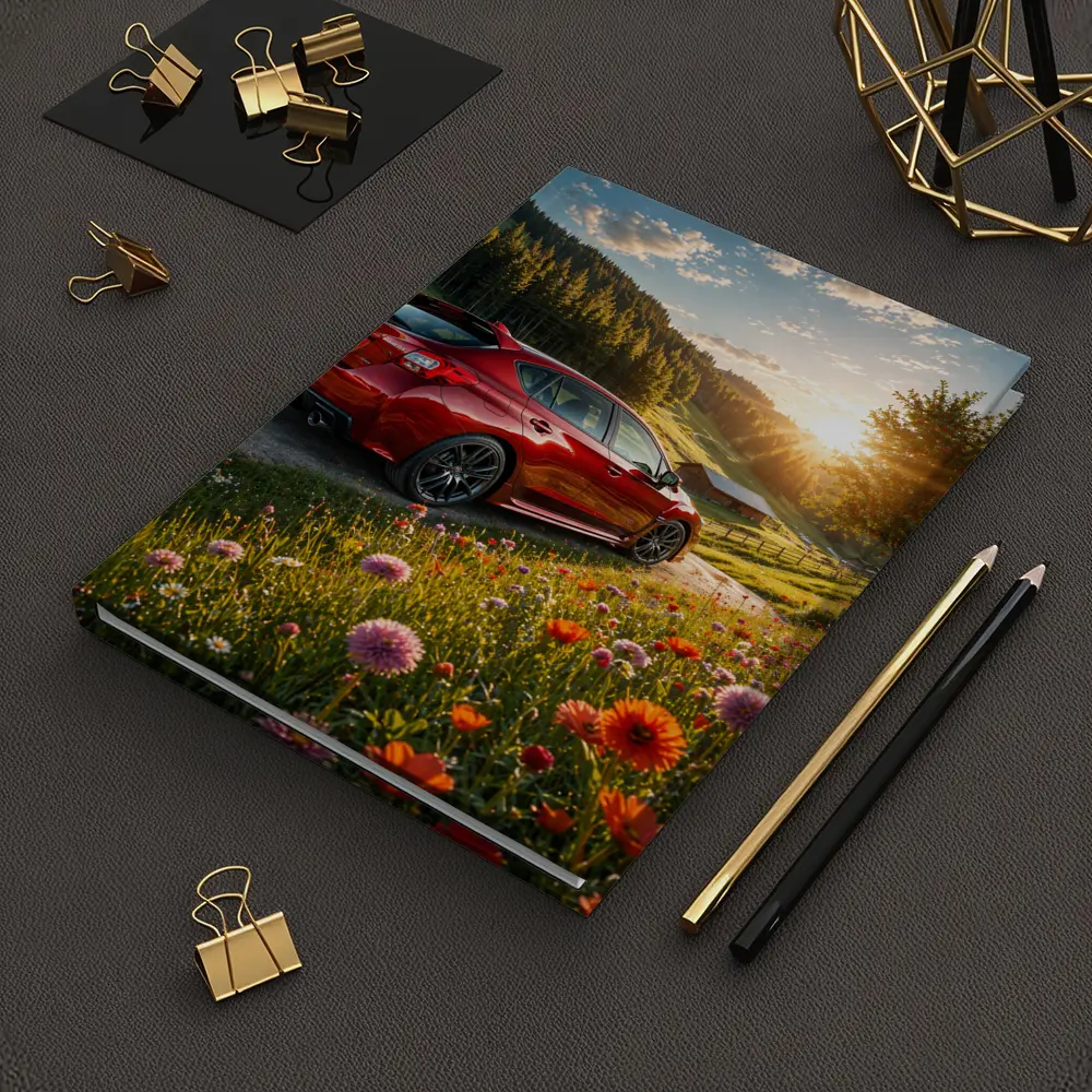 Subaru Impreza WRX Red Sunny Meadow – Notebooks