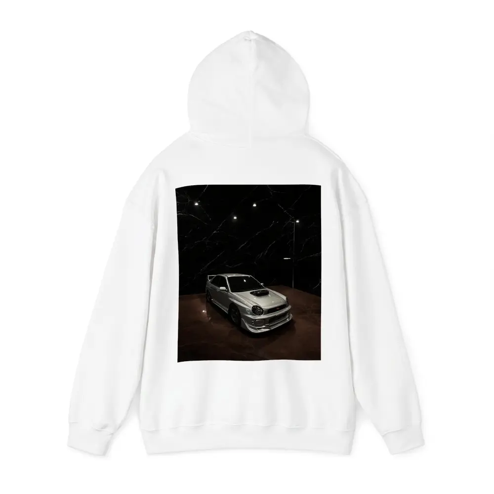 Subaru Impreza WRX Silver Dark Marble Showroom – Hoodies
