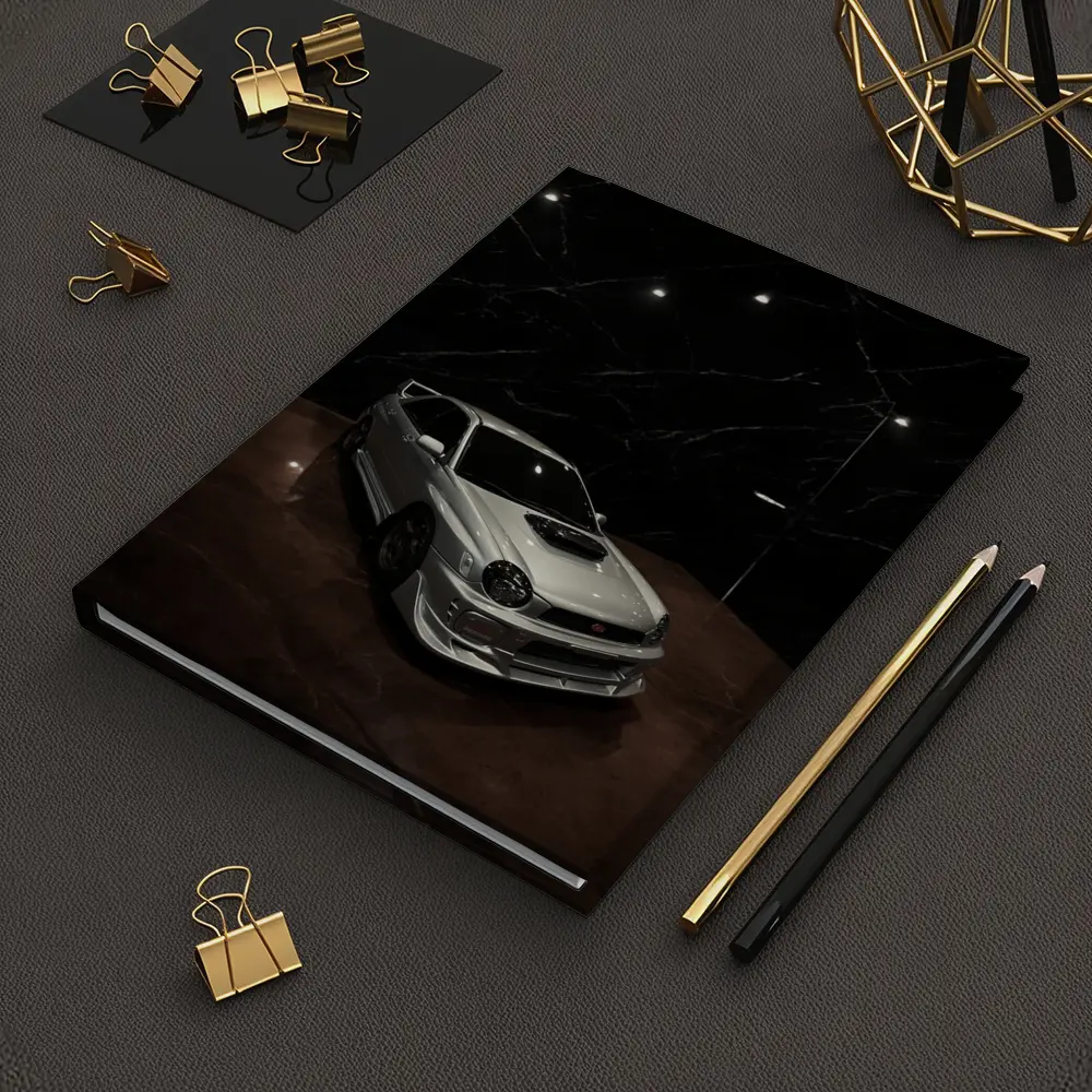 Subaru Impreza WRX Silver Dark Marble Showroom – Notebooks
