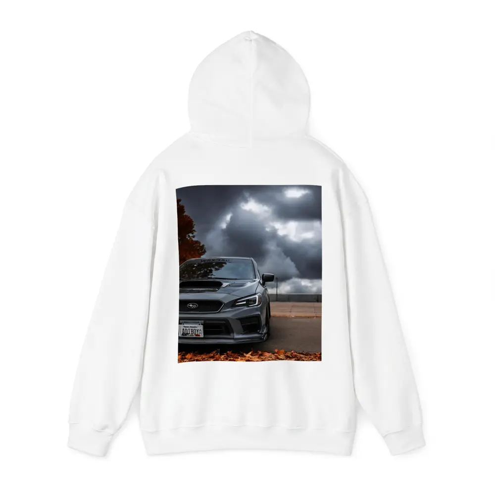 Subaru WRX STI Gray Stormy Autumn Sky – Hoodies