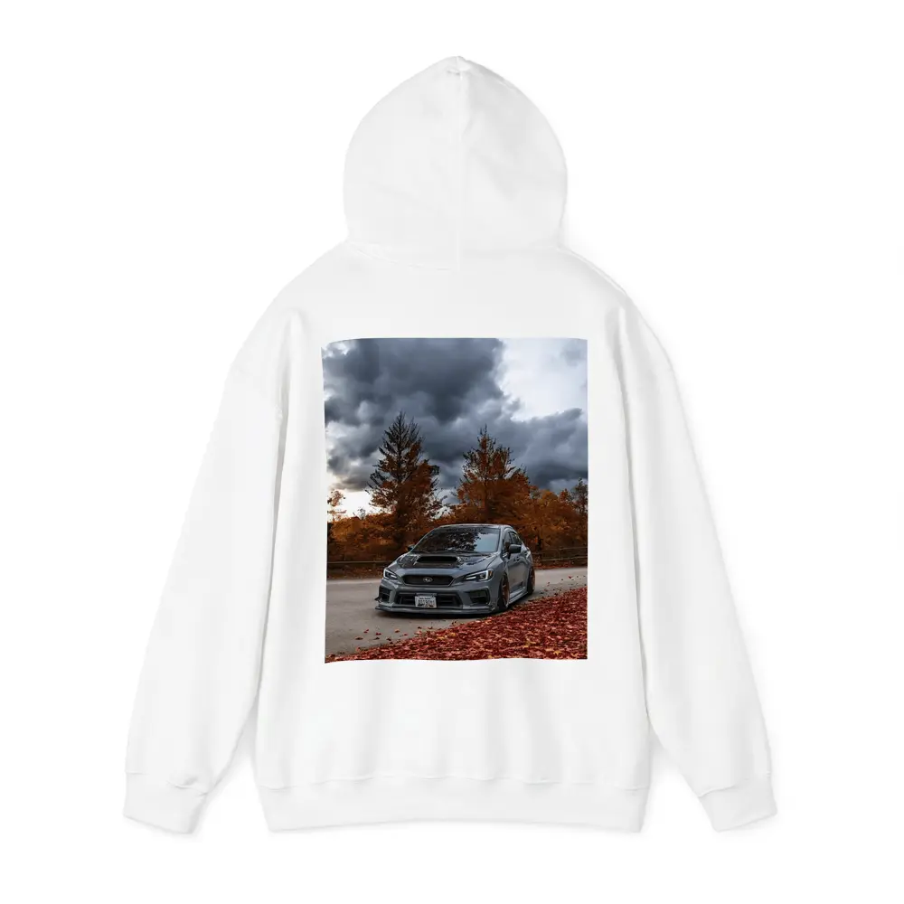 Subaru WRX STI Gray Stormy Autumn Sky – Hoodies