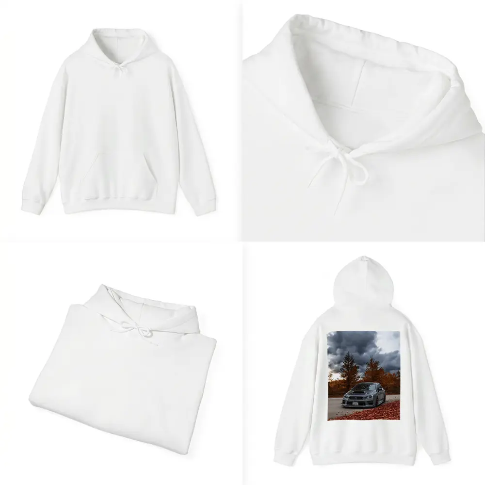 Subaru WRX STI Gray Stormy Autumn Sky – Hoodies