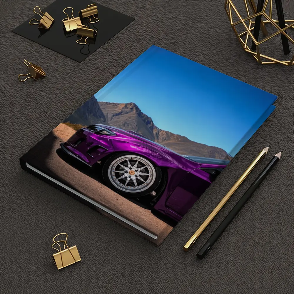 Subaru WRX Purple Chrome Mountain Road – Notebooks