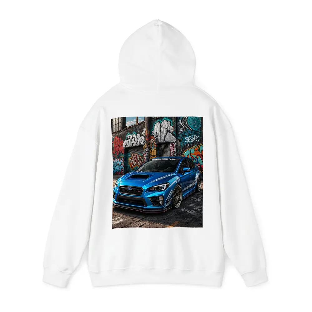 Subaru WRX STI Blue Graffiti Urban Street – Hoodies