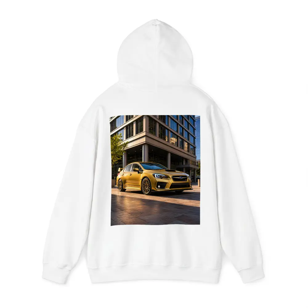 Subaru WRX STI Gold Urban Setting – Hoodies
