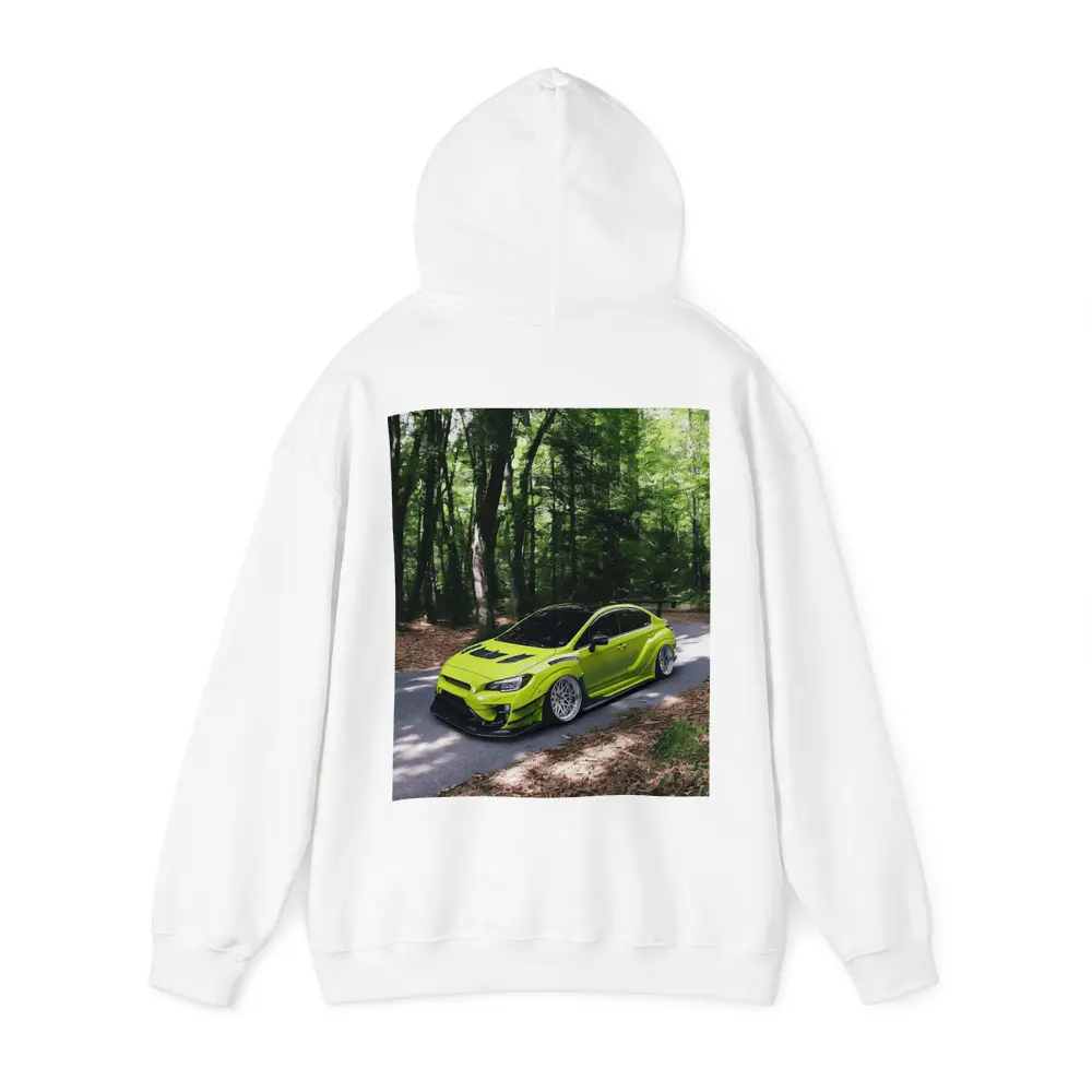 Subaru WRX STI Green Forest Road – Hoodies