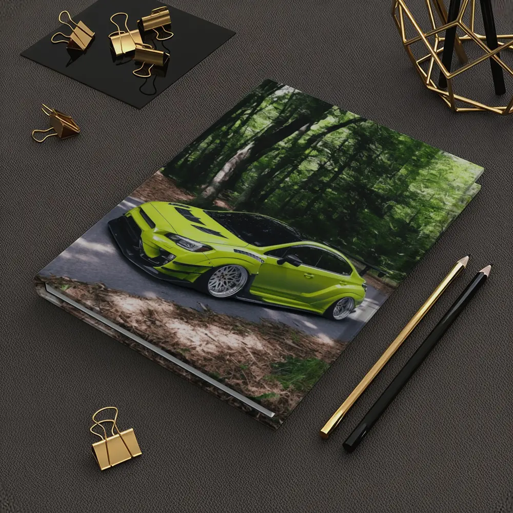 Subaru WRX STI Green Forest Road – Notebooks