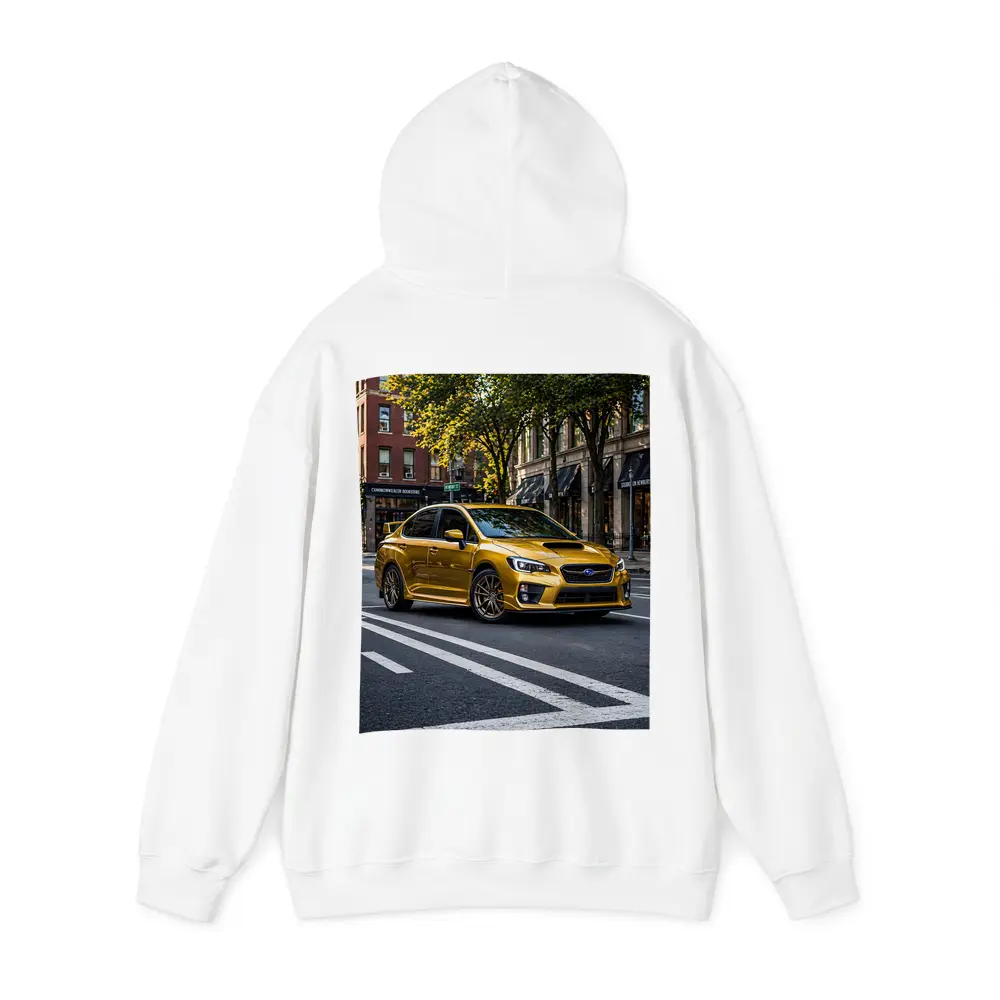 Subaru WRX Gold City Street Urban Setting – Hoodies