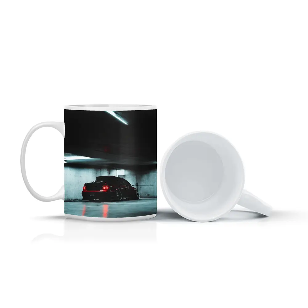 Subaru WRX Sedan Dark Underground Parking Garage – Mugs