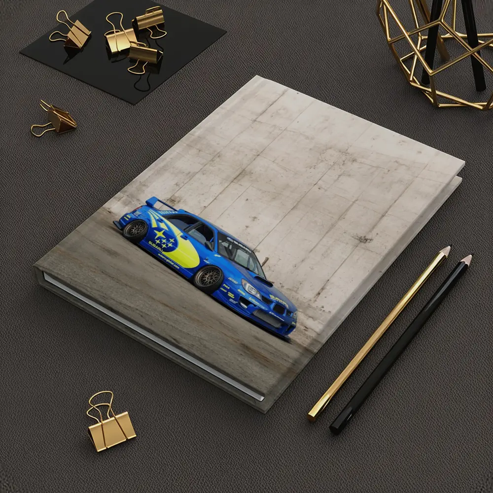 Subaru Impreza WRX Rally Livery Concrete Wall – Notebooks