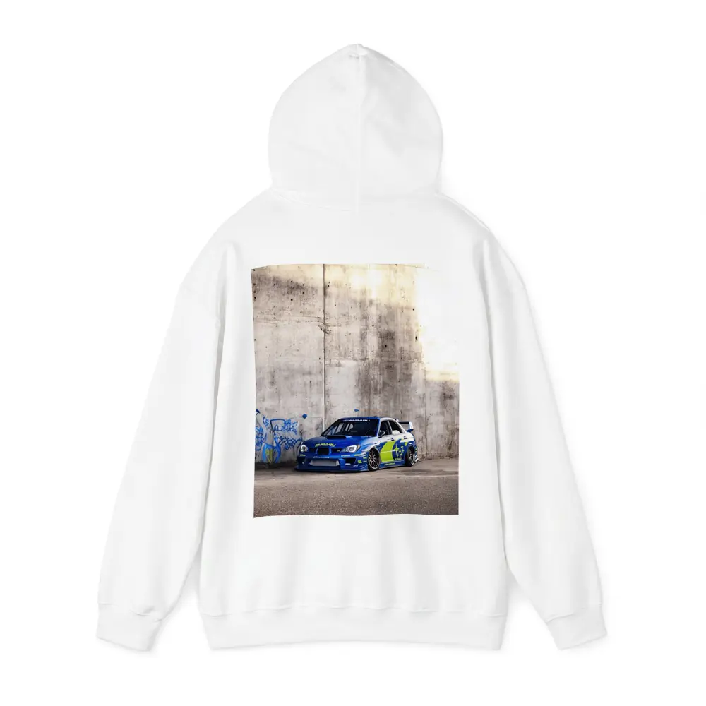 Subaru Impreza WRX Blue Rally Car Wall – Hoodies