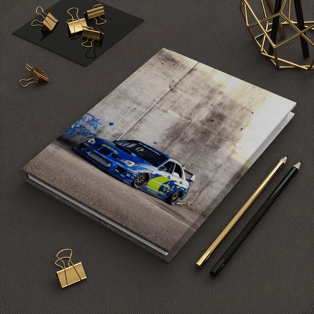 Subaru Impreza WRX Blue Rally Car Wall – Notebooks