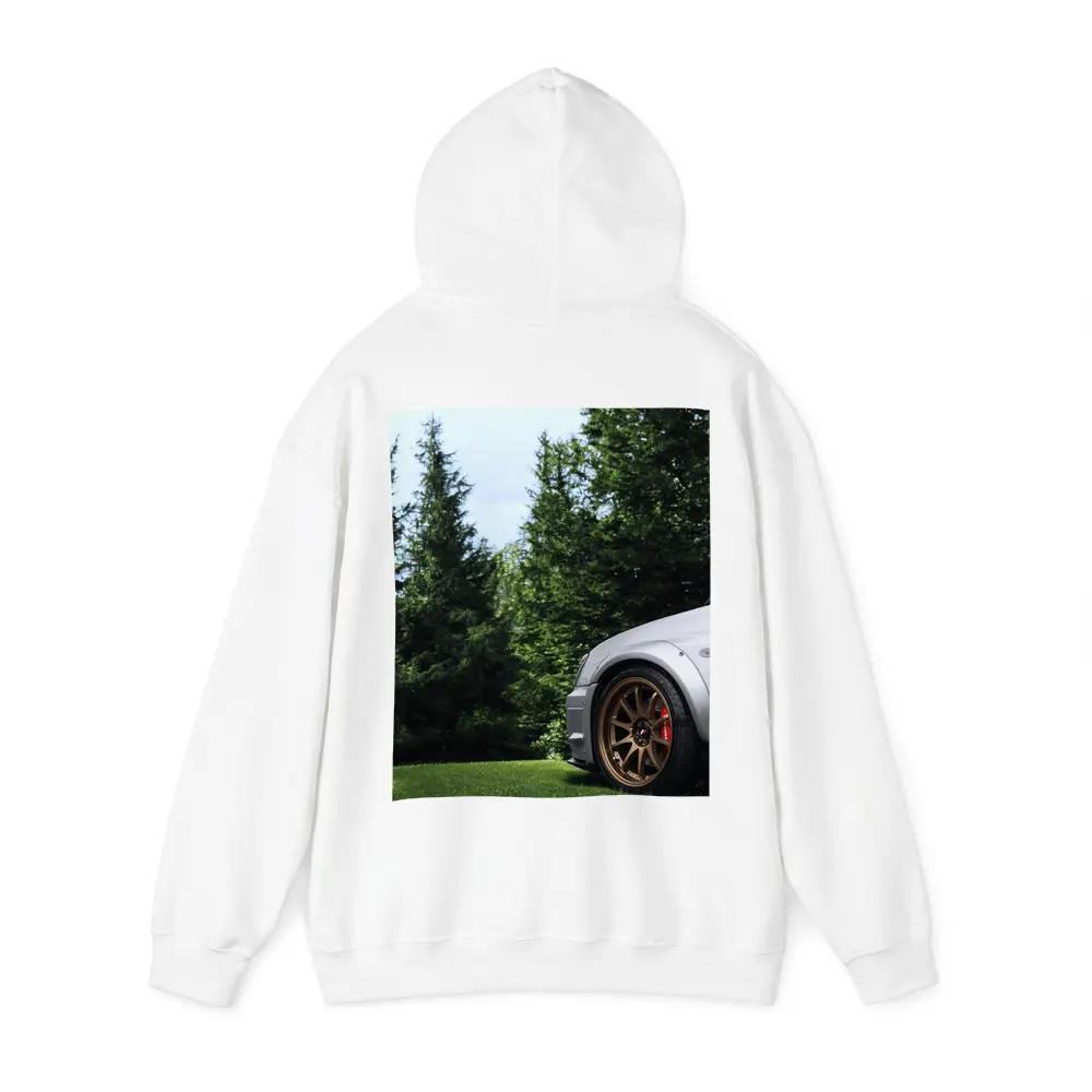Subaru WRX Silver Bronze Wheels Green Trees – Hoodies