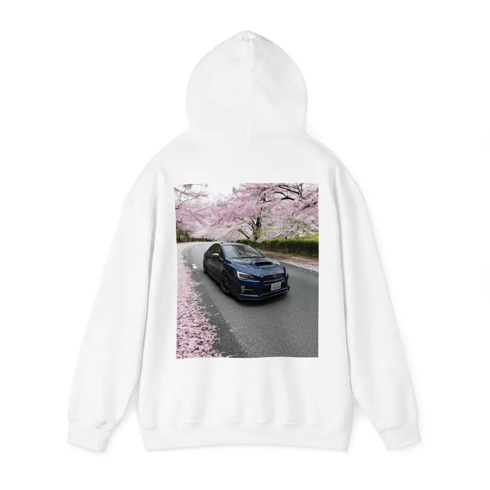 Subaru WRX Under Cherry Blossom Trees – Hoodies