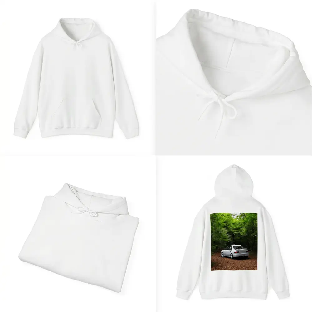 Subaru Impreza WRX White Forest Road – Hoodies