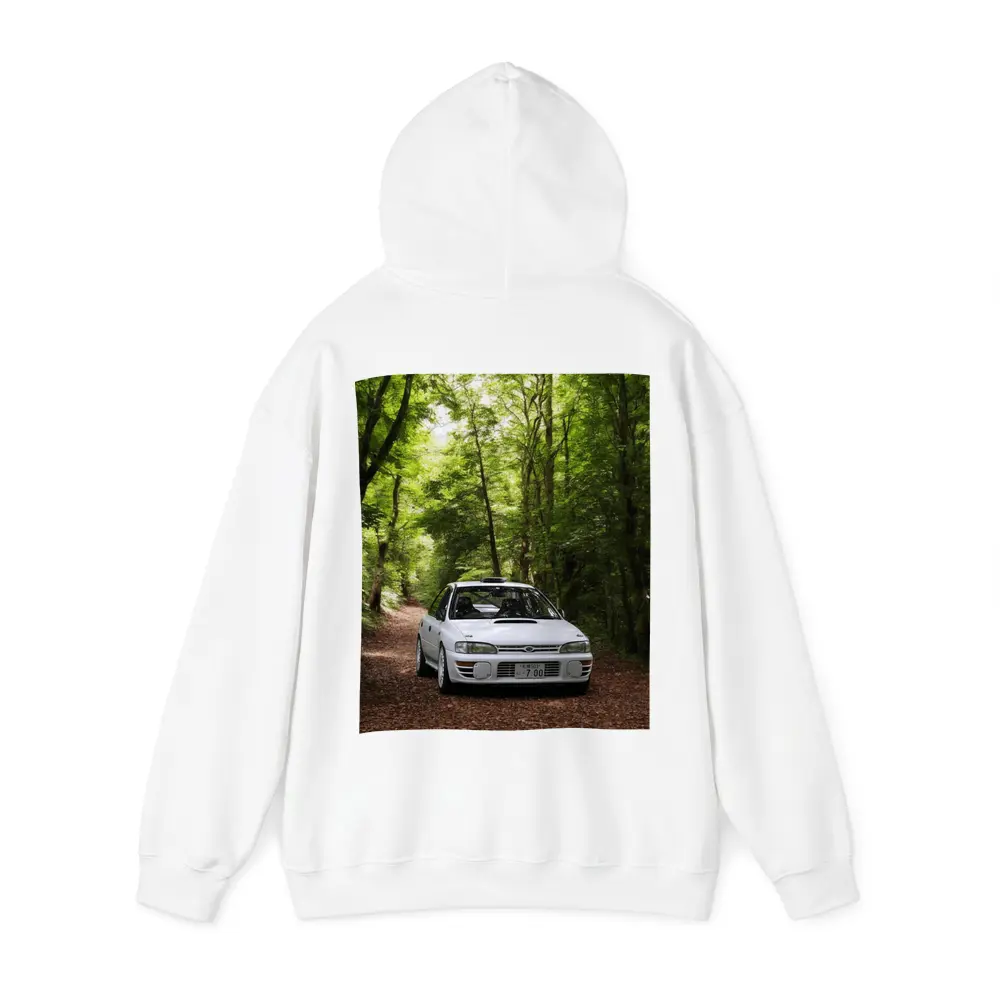 Subaru Impreza WRX White Forest Road – Hoodies