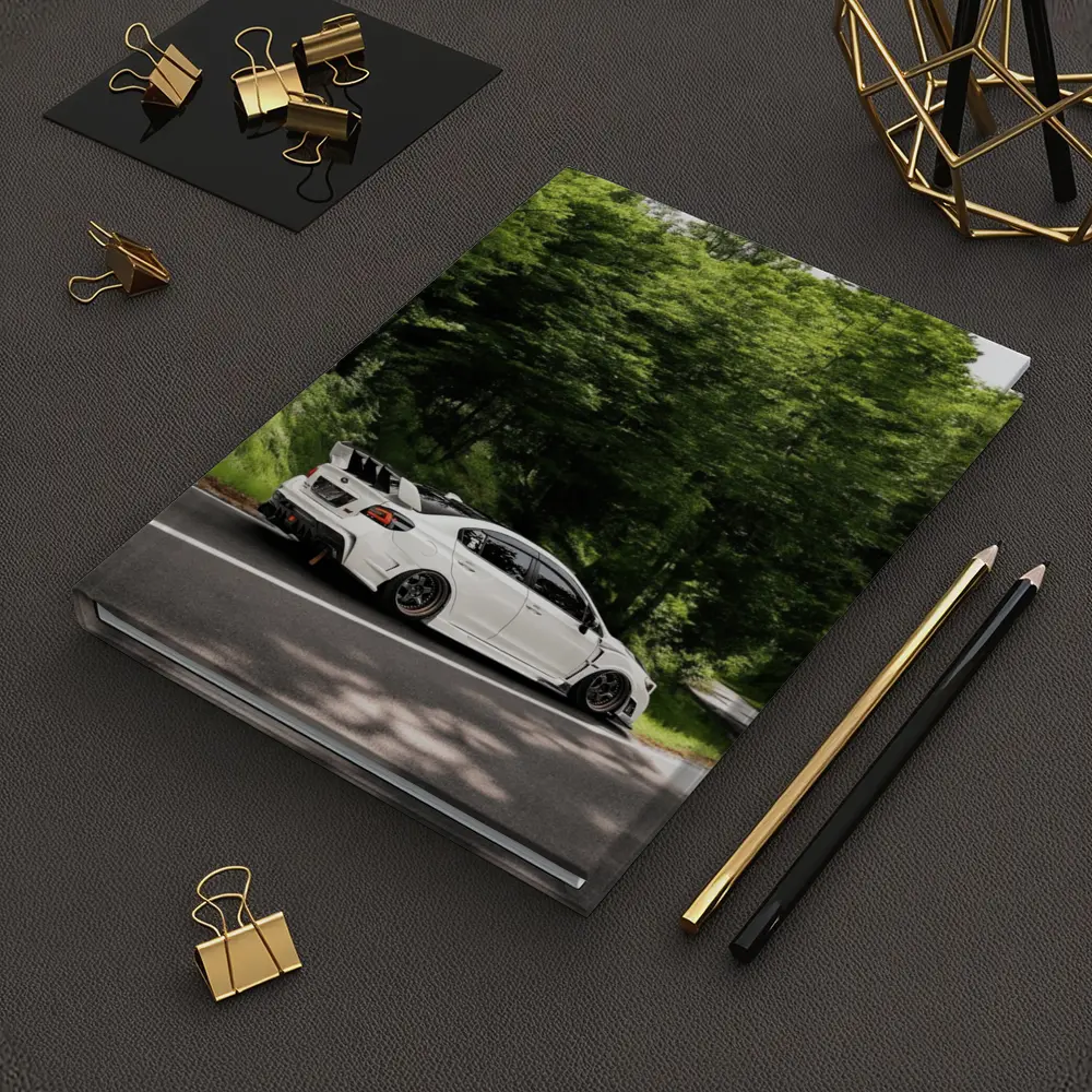 Subaru WRX STI White Forest Road Drive – Notebooks