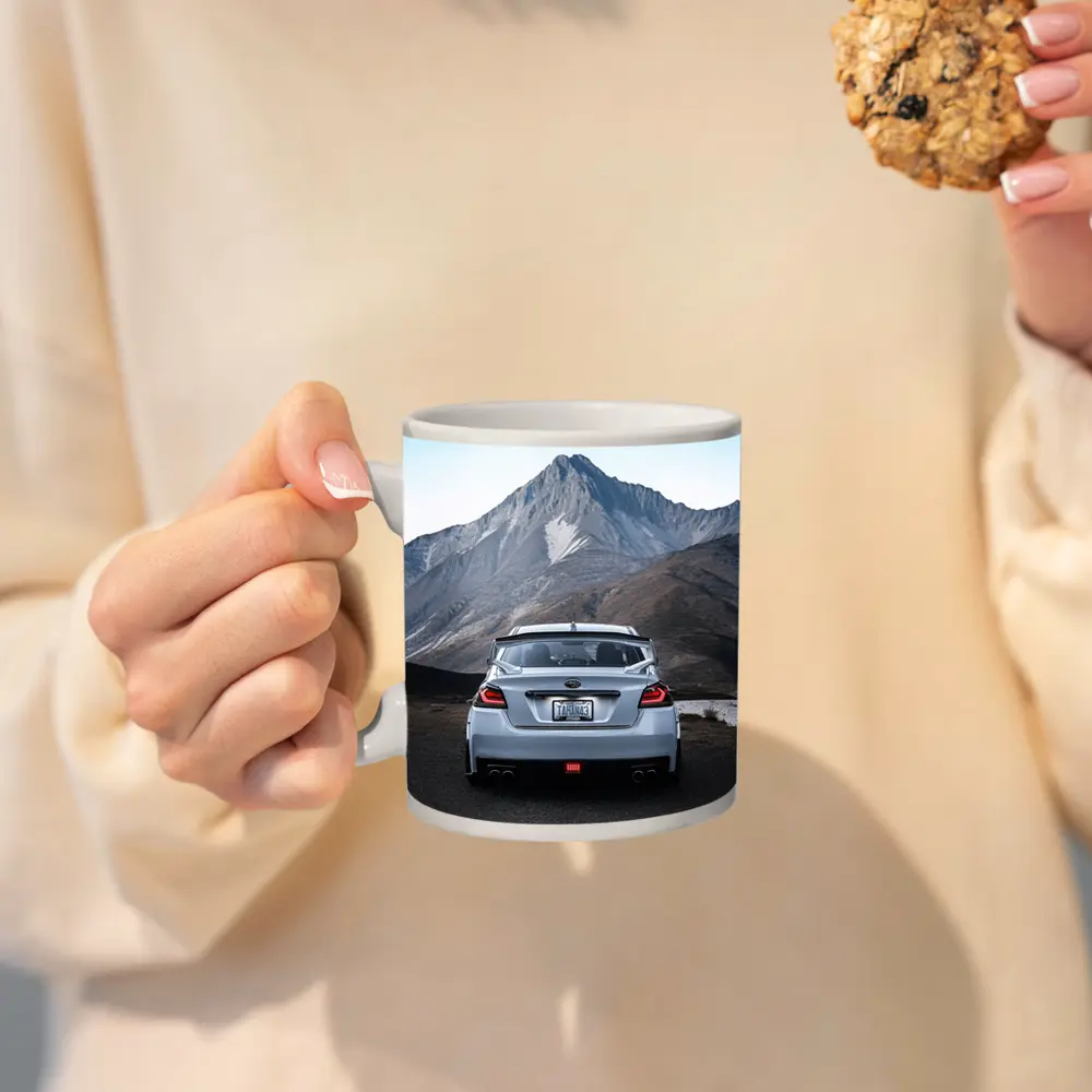 Subaru WRX STI Rear Mountain Backdrop – Mugs