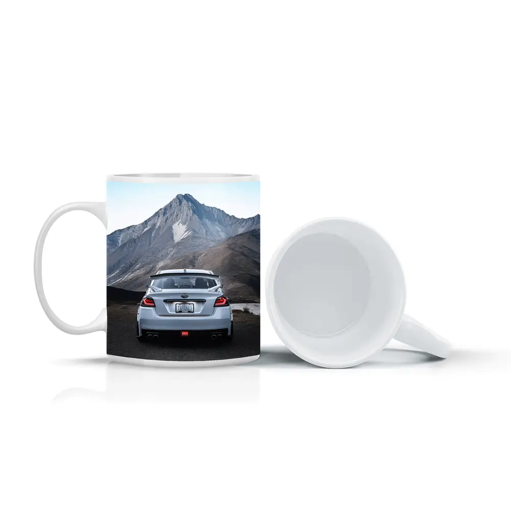 Subaru WRX STI Rear Mountain Backdrop – Mugs