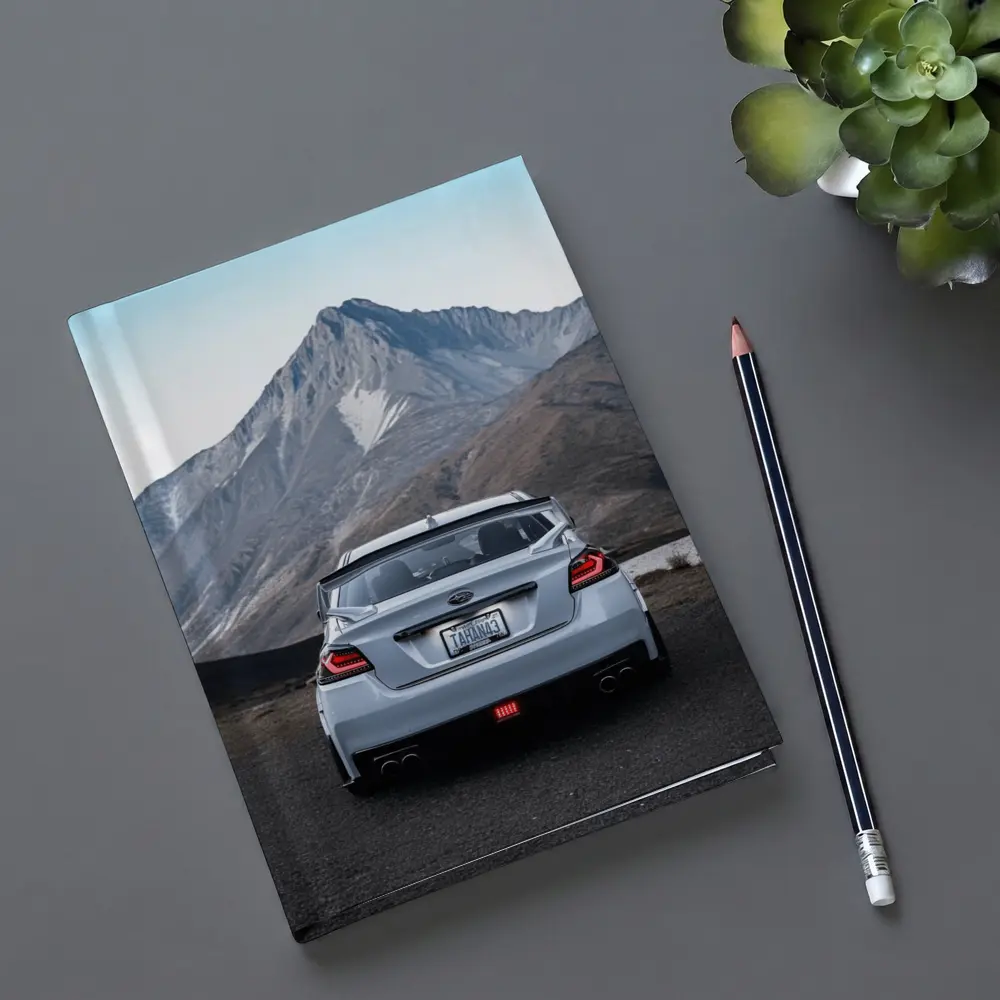 Subaru WRX STI Rear Mountain Backdrop – Notebooks