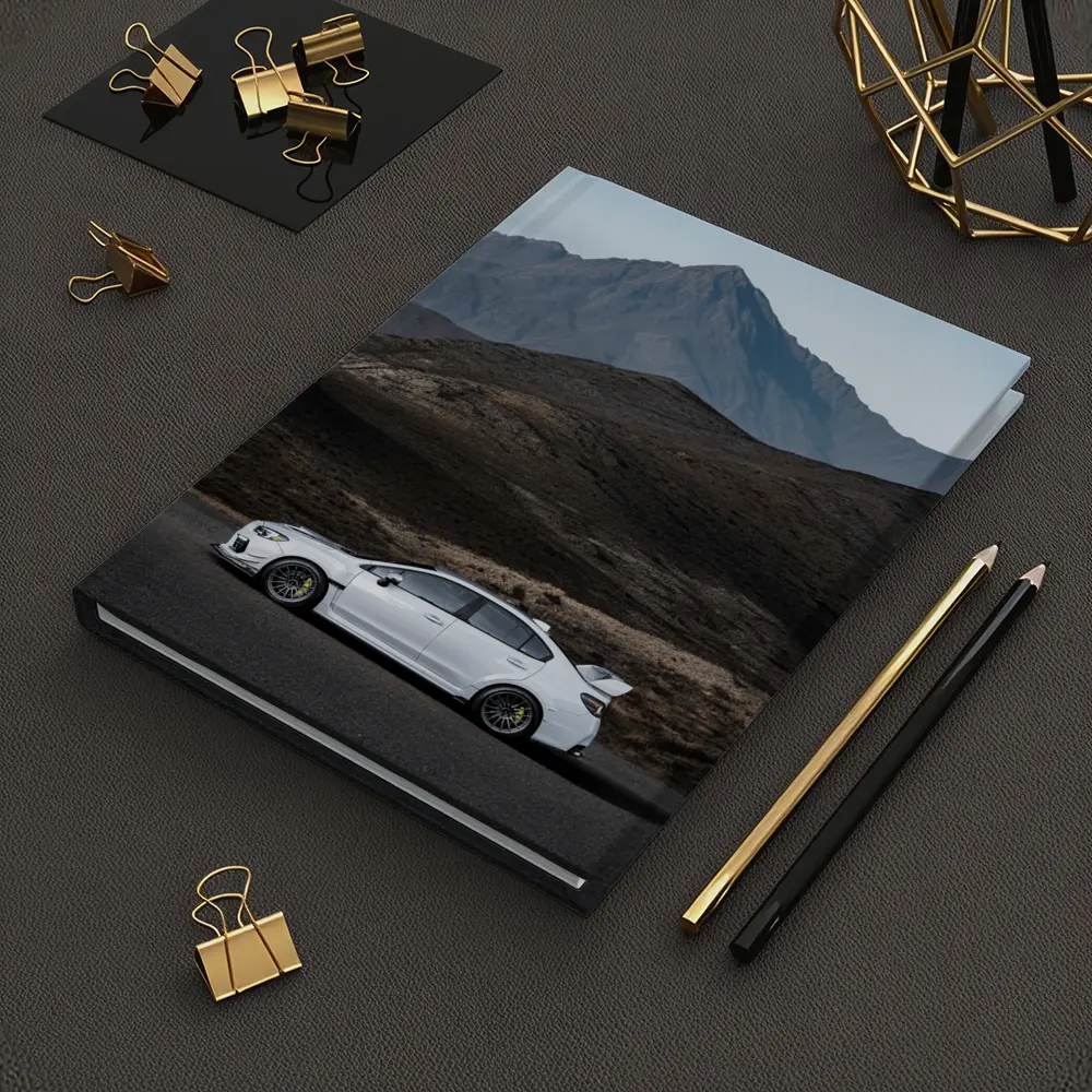 Subaru WRX STI White Mountain Road Shot – Notebooks