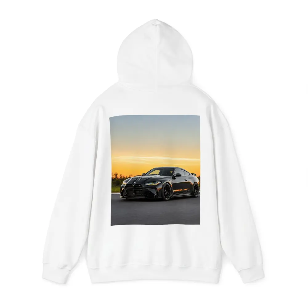 Black BMW M4 Coupe Sunset Track – Hoodies