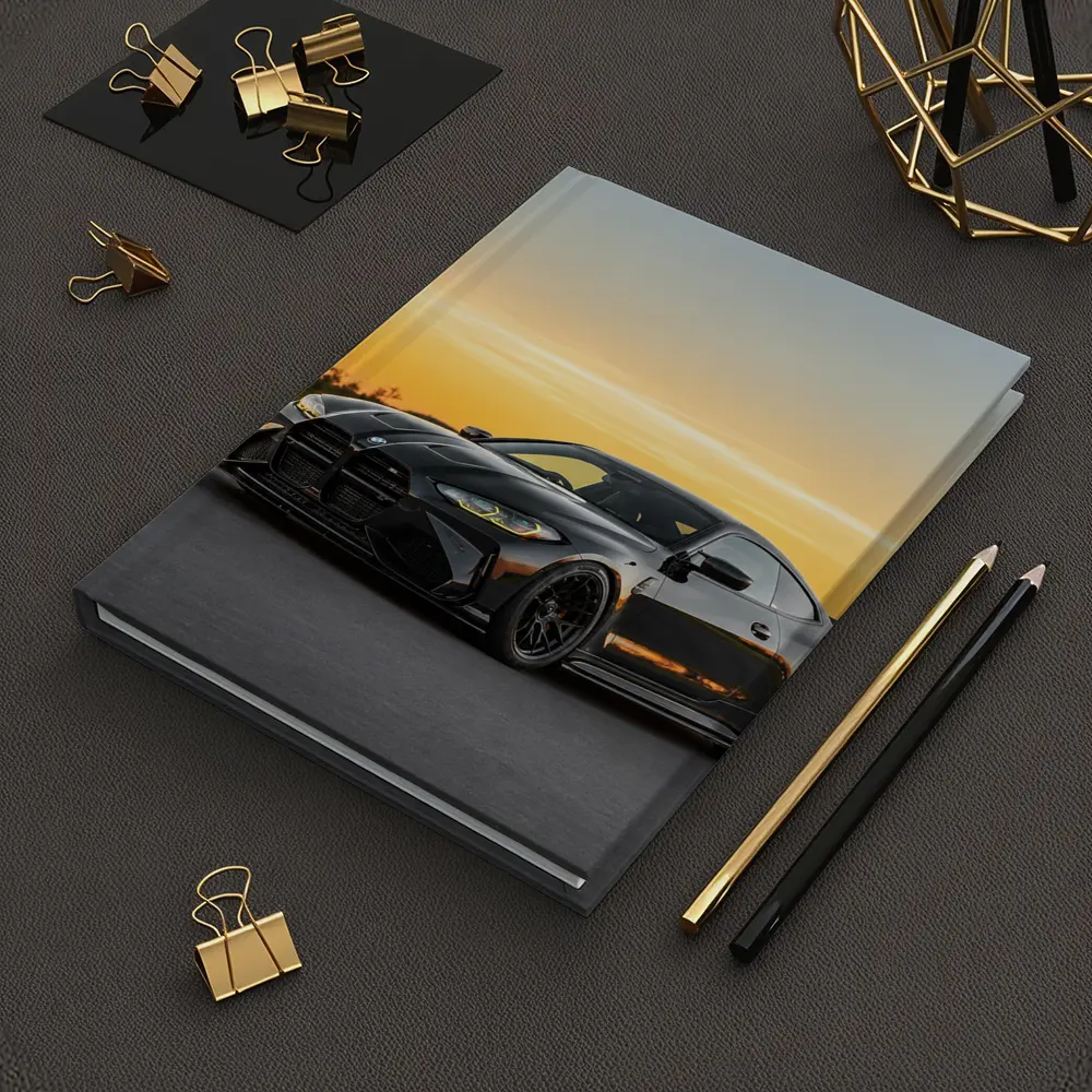 Black BMW M4 Coupe Sunset Track – Notebooks