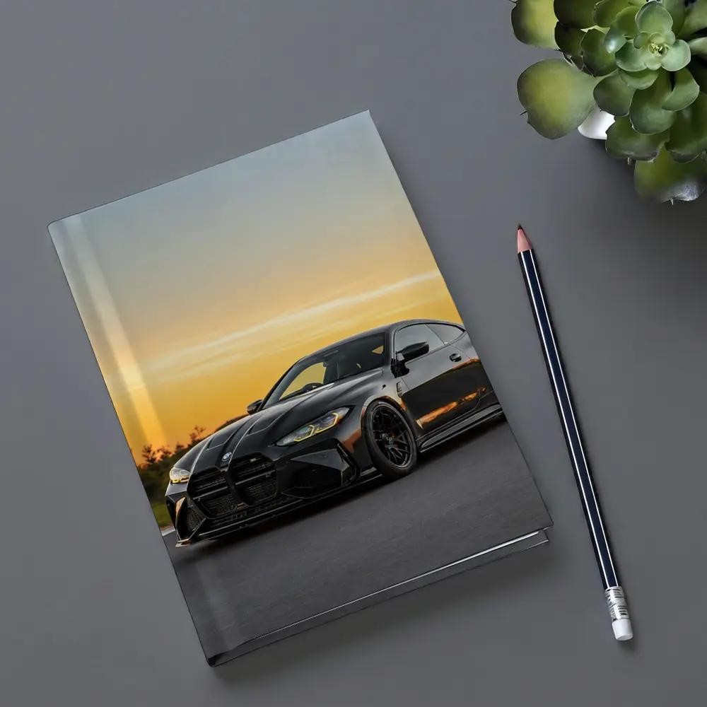 Black BMW M4 Coupe Sunset Track – Notebooks