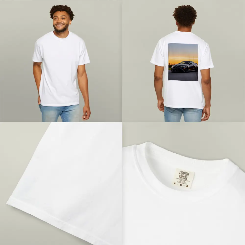 Black BMW M4 Coupe Sunset Track – T-Shirts